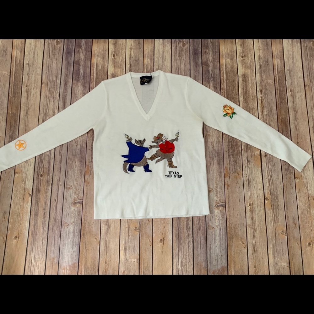 LeRoy long sleeve sweater L